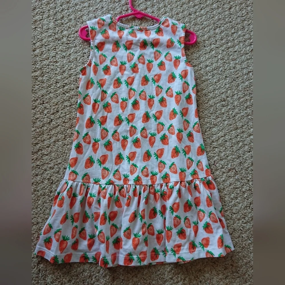 Duffield Lane Girls Layla Dress in Strawberry Fields size 5/6